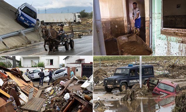 Macedonia Berduka, 21 Tewas Akibat Banjir dan Badai Hantam Skopje